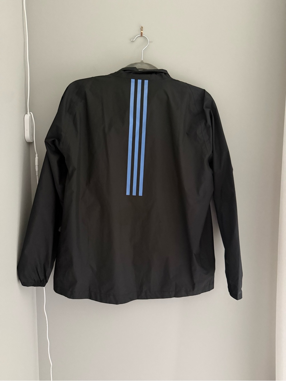 adidas Climawarm Kids Windbreaker Black Size Large